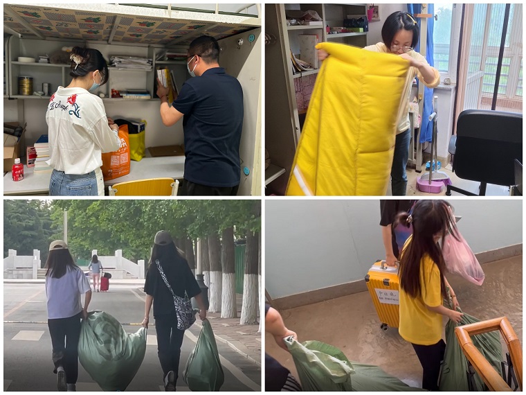 辅导员、志愿者给未在校毕业生打包行李.jpg 辅导员、志愿者给未在校毕业生打包行李.jpg