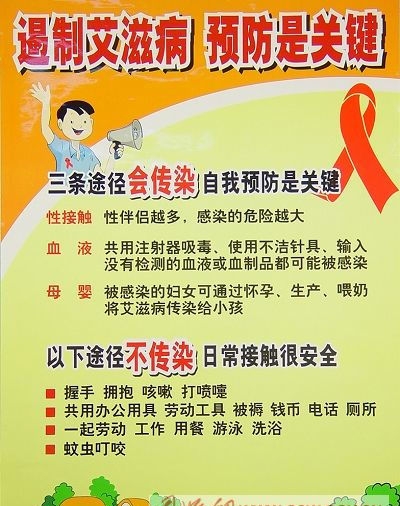 围绕艾滋病日宣传主题进一步普及艾滋病预防